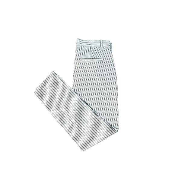 GAP Signature Skinny Ankle Striped Pants - Size 8 - Picture 3 of 5